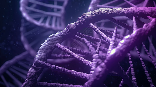 3D未来医疗基因背景图片