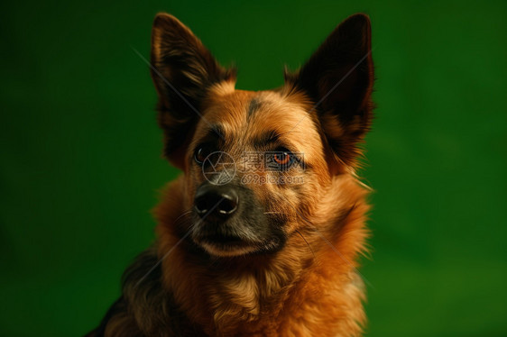 大型犬头部图片