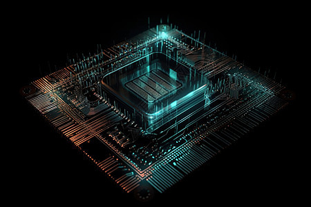 电脑芯片图片