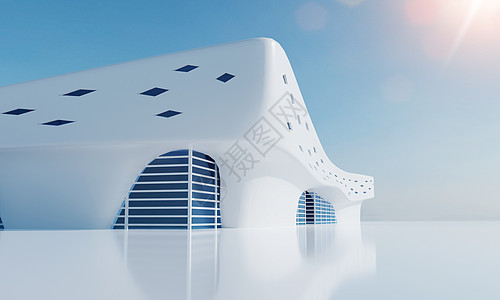 3D大气建筑空间图片