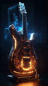 重金属吉他重金属摇滚高清图片