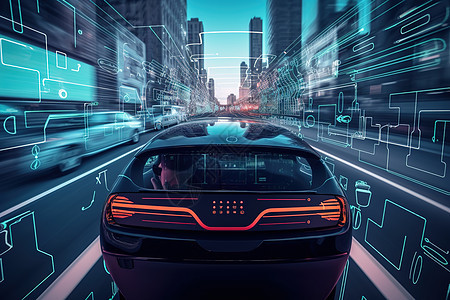 未来无人驾驶汽车图片