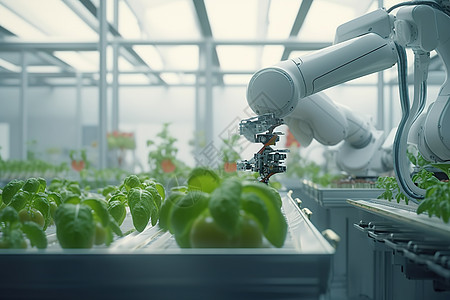 机械臂现代种植西红柿图片