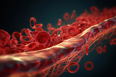 医疗血管背景图片