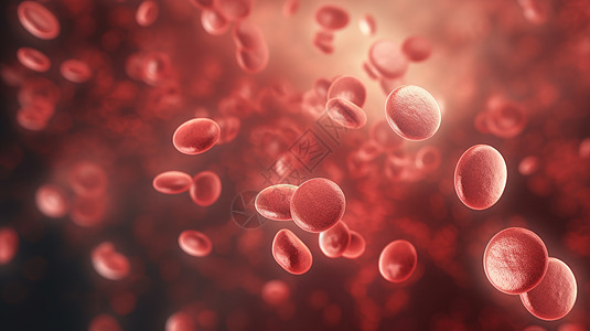 红细胞显微图像背景图片