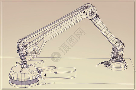 机器人设计草图图片
