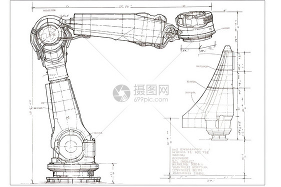 机械臂草图图片