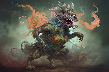 中国古代神话怪兽图片