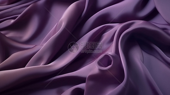 浅紫色丝绸极简背景图片