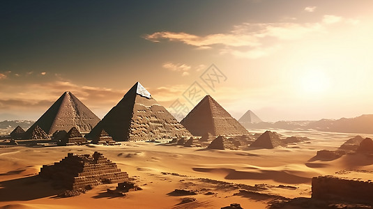 历史建筑金字塔图片