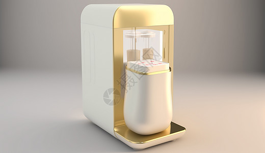 酸奶机模型图片