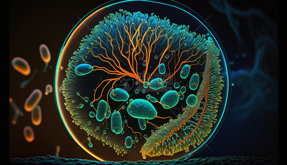 微生物彩色图片