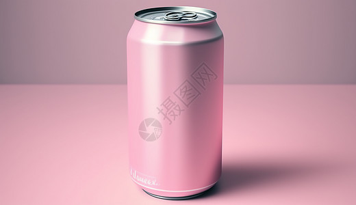 粉红色的软饮料图片