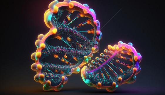 超现实DNA图片