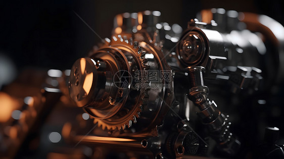 灯光机械引擎图片