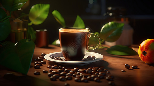 咖啡饮料商业图片