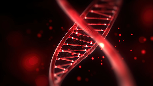 基因展板细胞分子科技DNA细胞手绘插画