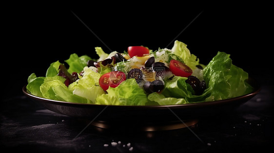餐饮沙拉食物图片