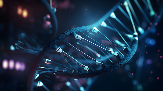 暗黑DNA序列背景图片