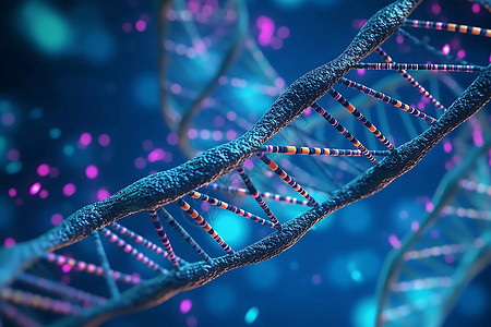DNA生命工程旋转图片