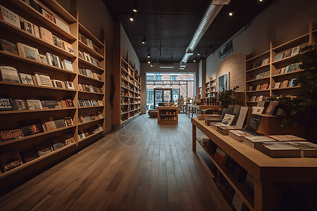 舒适环境的书店设计高清图片