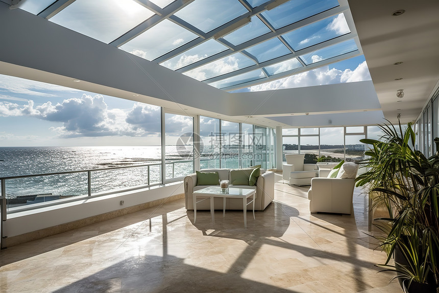 Luxury sea view accommodation with private terrace and stunning sea views