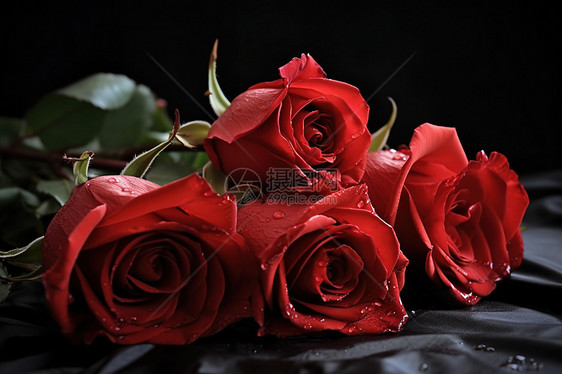 红色玫瑰花爱情情人节图片