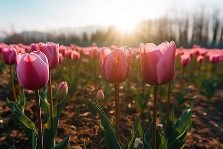 郁金香花朵图片