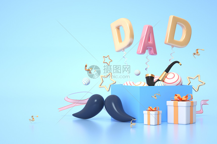 父亲节dad场景图片