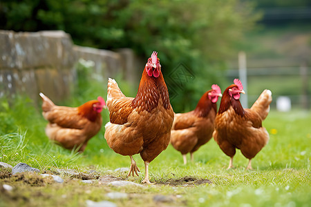 抓鸡散养传统家禽养殖场的鸡背景