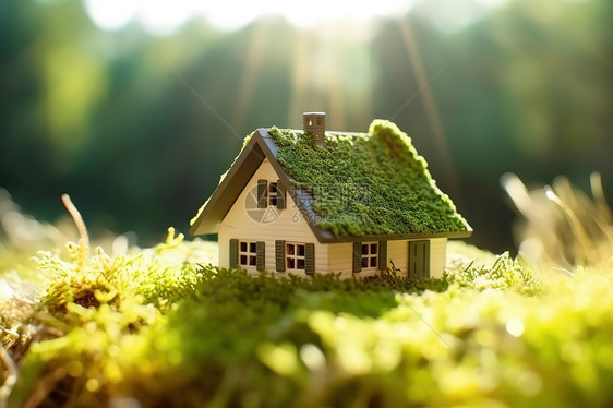 绿色环保的住房理念生态房屋图片