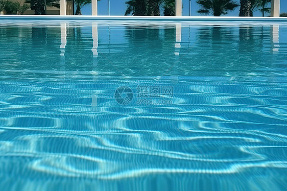 夏天运动游泳池游泳图片