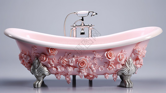 3D雕花浴缸图片