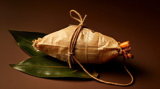 端午节传统习俗吃粽子背景图片