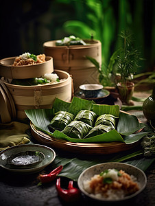 端午节的粽子食物图片