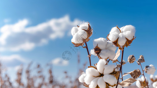 丰收漂亮的棉花图片