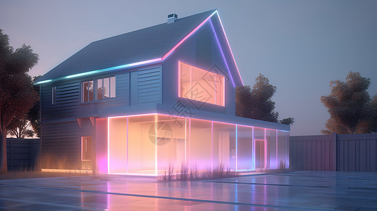 超现实主义建筑房屋图片