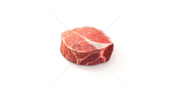 肉类3D卡通图标图片