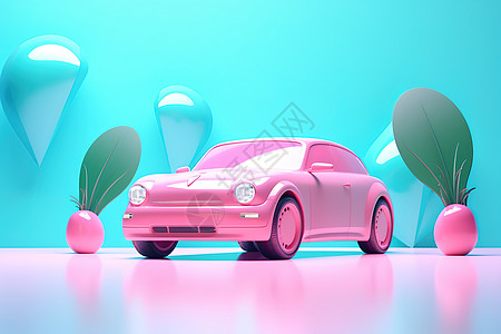 环保3D立体现代汽车图片