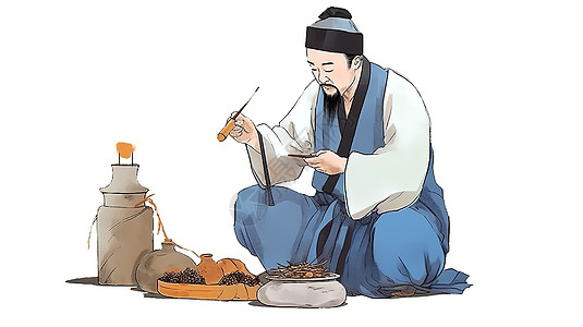 尿袋插画