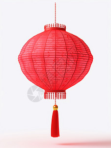 大红色喜庆的卡通灯笼背景图片