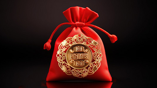 福袋新年春节背景图片
