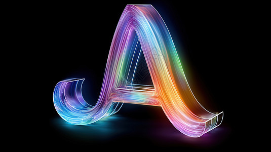 炫彩字母A插画图片下载-正版图片402537623-摄图网