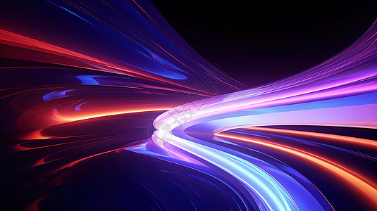 紫色未来科技感PPT背景背景图片