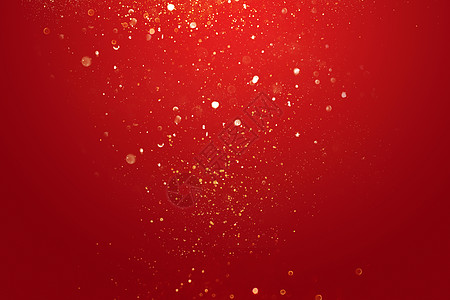 红色光斑烟花金沙喜庆红色背景设计图片