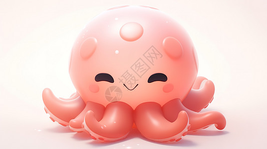 可爱的3D小章鱼图片