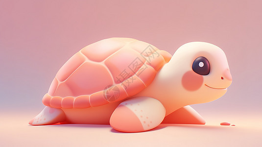 3D小海龟图标图片