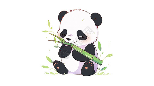 极简小熊猫可爱图标图片