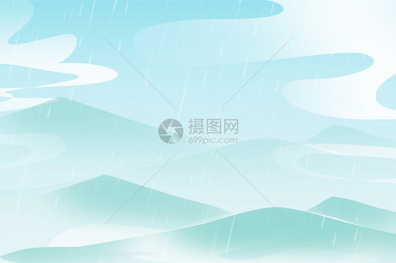 初春细雨图片