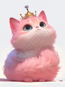 可爱的卡通小猫公主图片